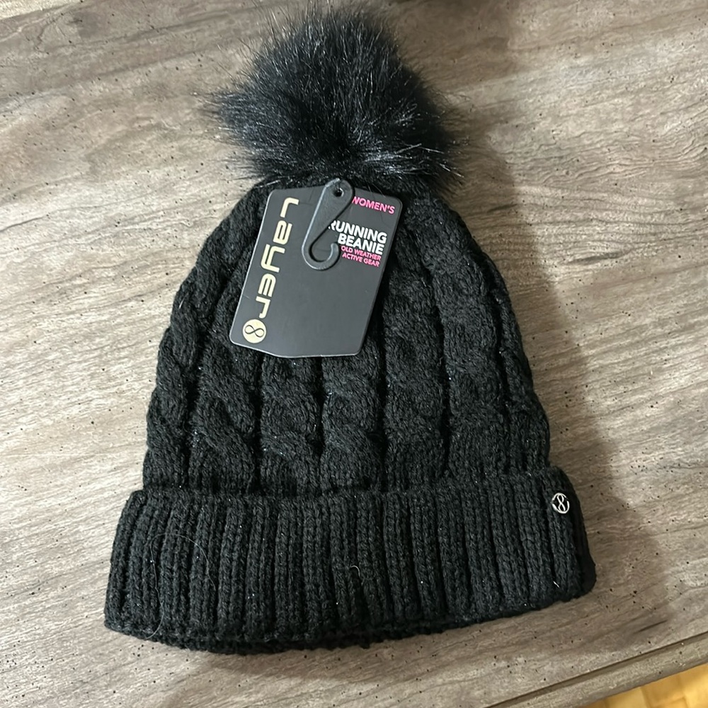 Black womans beanie hat